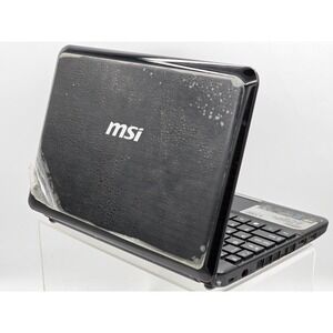 MSI L1350 - MS-N014 10"‎ HDD SATA 160GB - DDRII 1GB - FOR PARTS - WiFi & Batt
